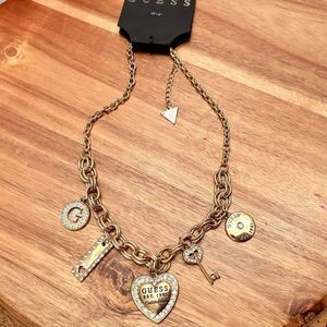 Guess | Charm Necklace | 16” Adjustable
